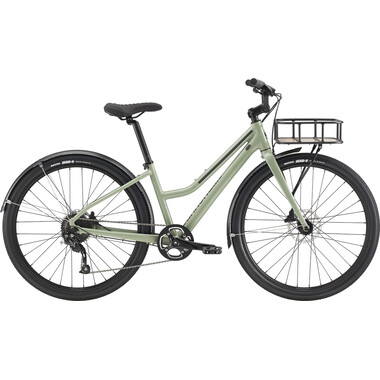 Bicicleta de paseo CANNONDALE TREADWELL EQ TRAPEZ Verde 2020 0